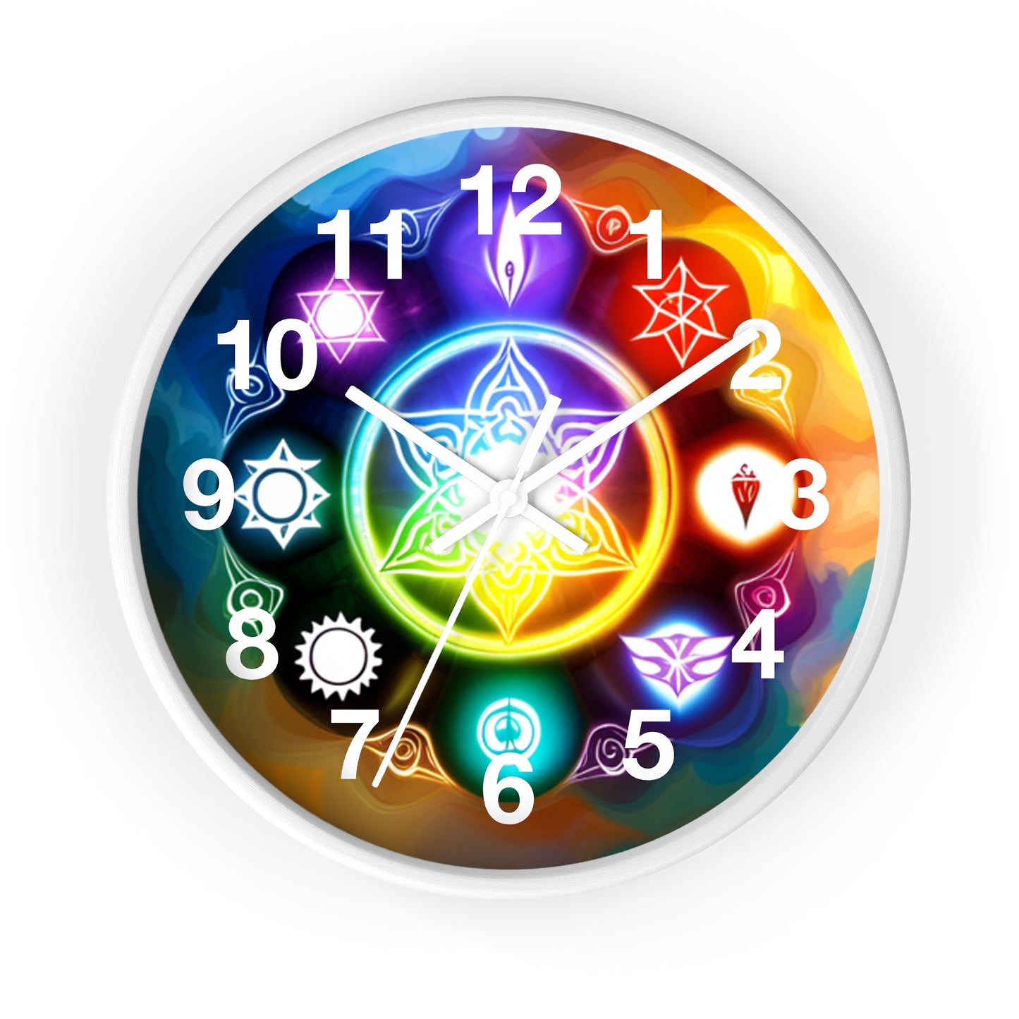 Chakra Wall Clock