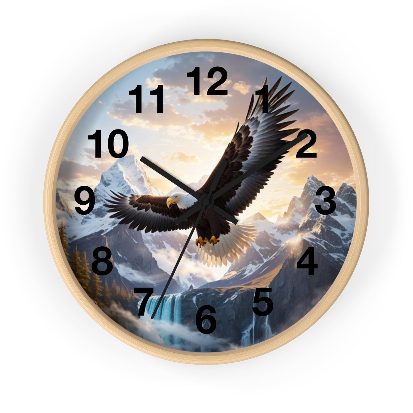 Bald Eagle Wall Clock