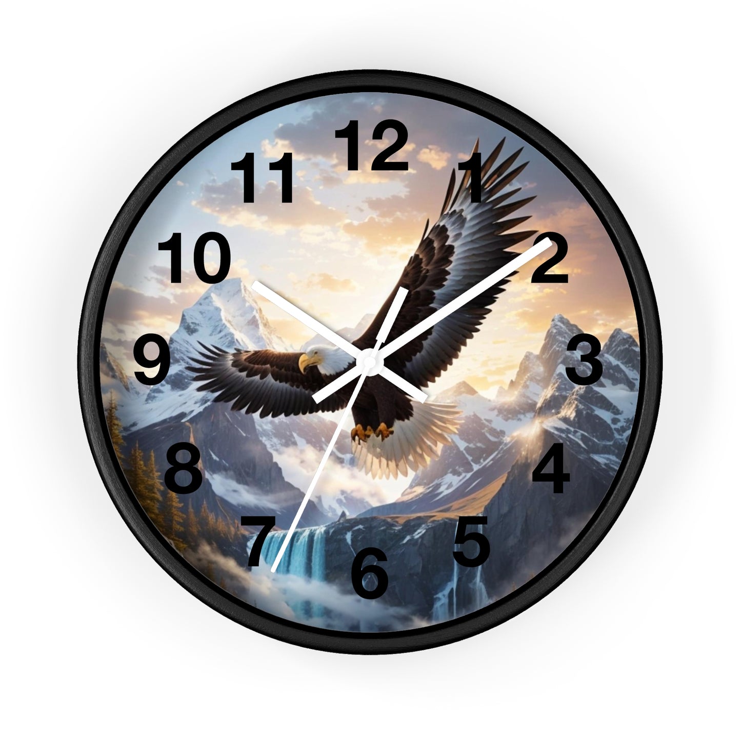 Bald Eagle Wall Clock