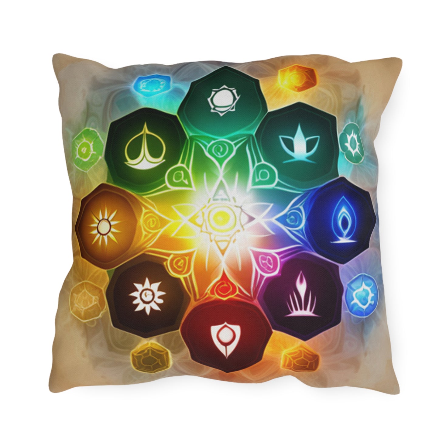 Chakra Outdoor Pillows