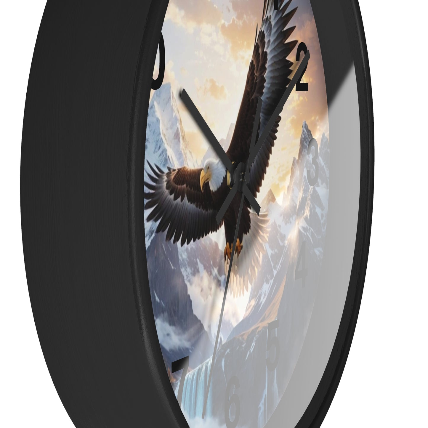 Bald Eagle Wall Clock