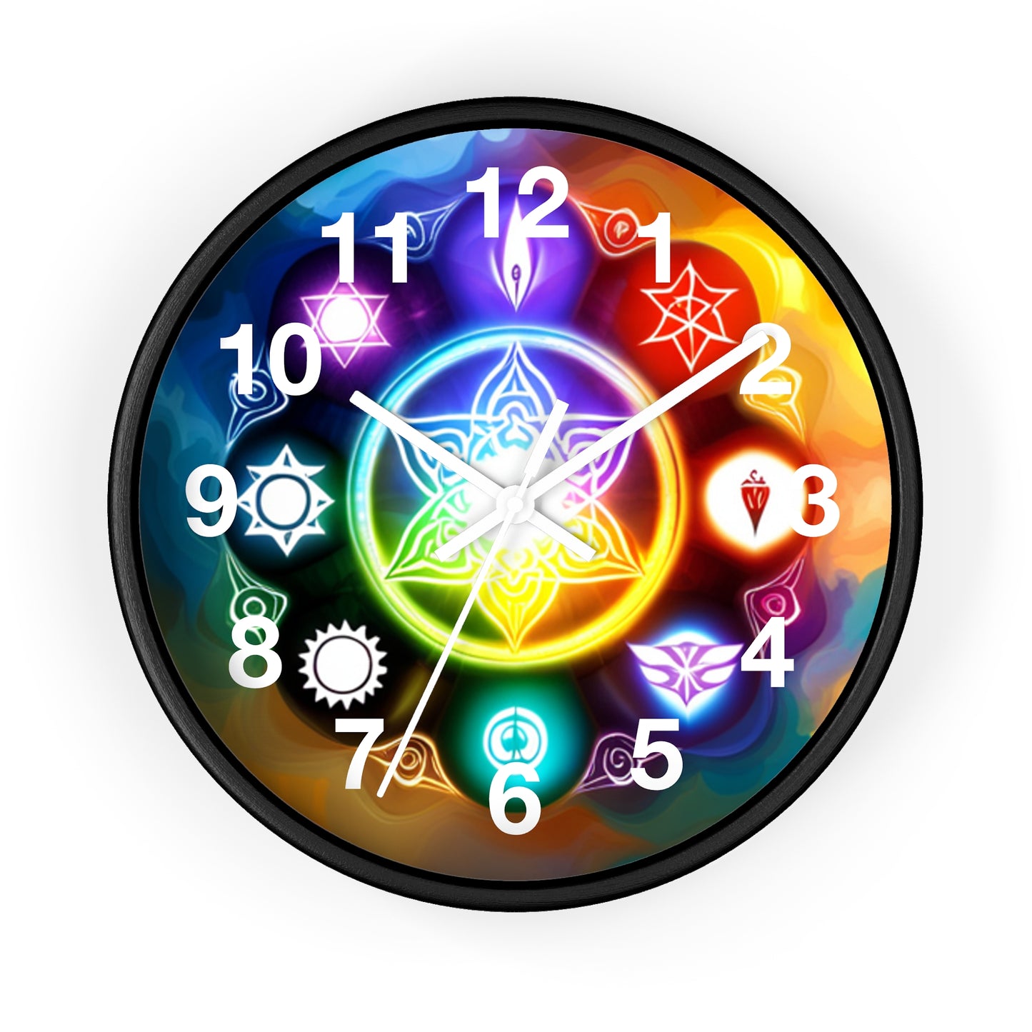 Chakra Wall Clock