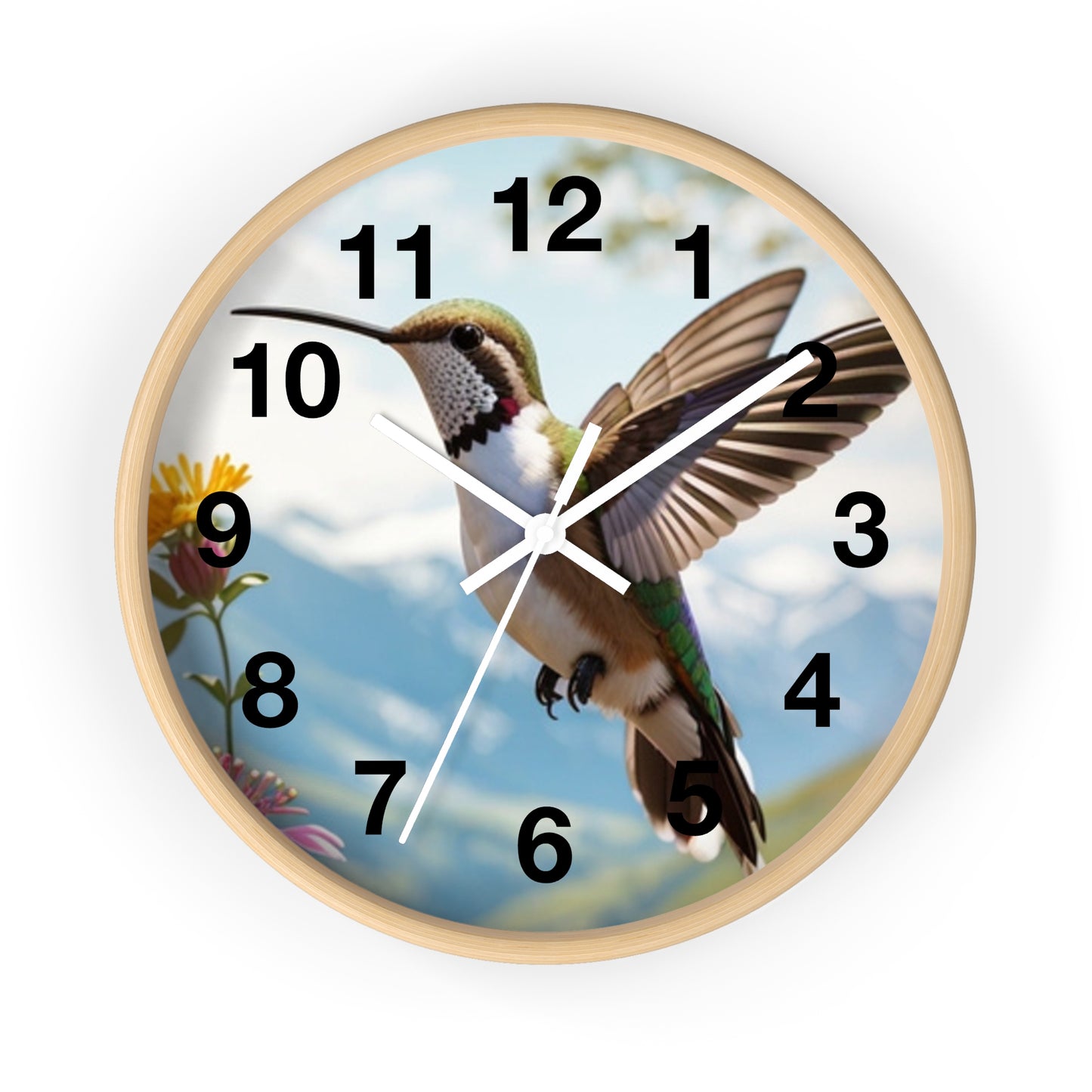 Hummingbird Wall Clock