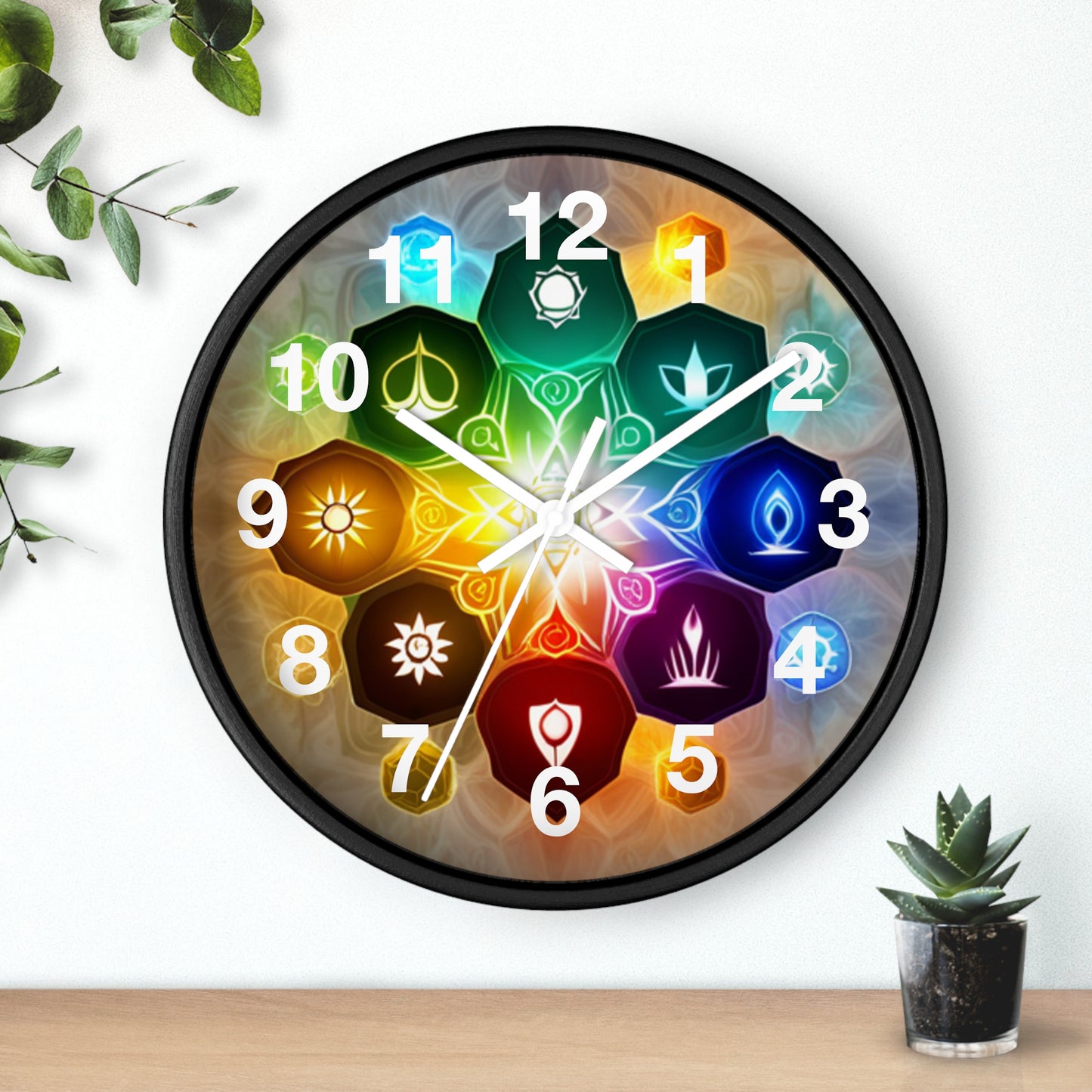 Chakra Wall Clock