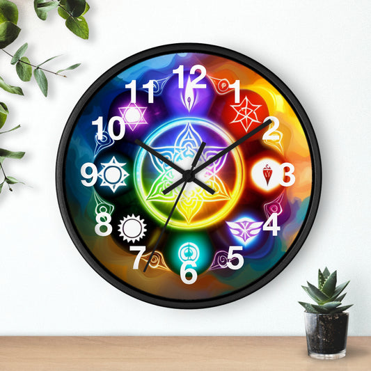 Chakra Wall Clock