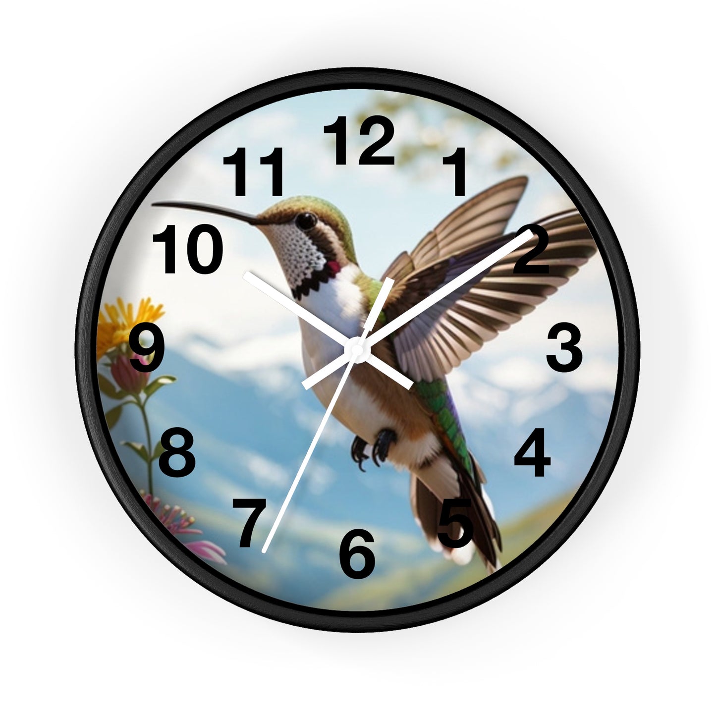 Hummingbird Wall Clock