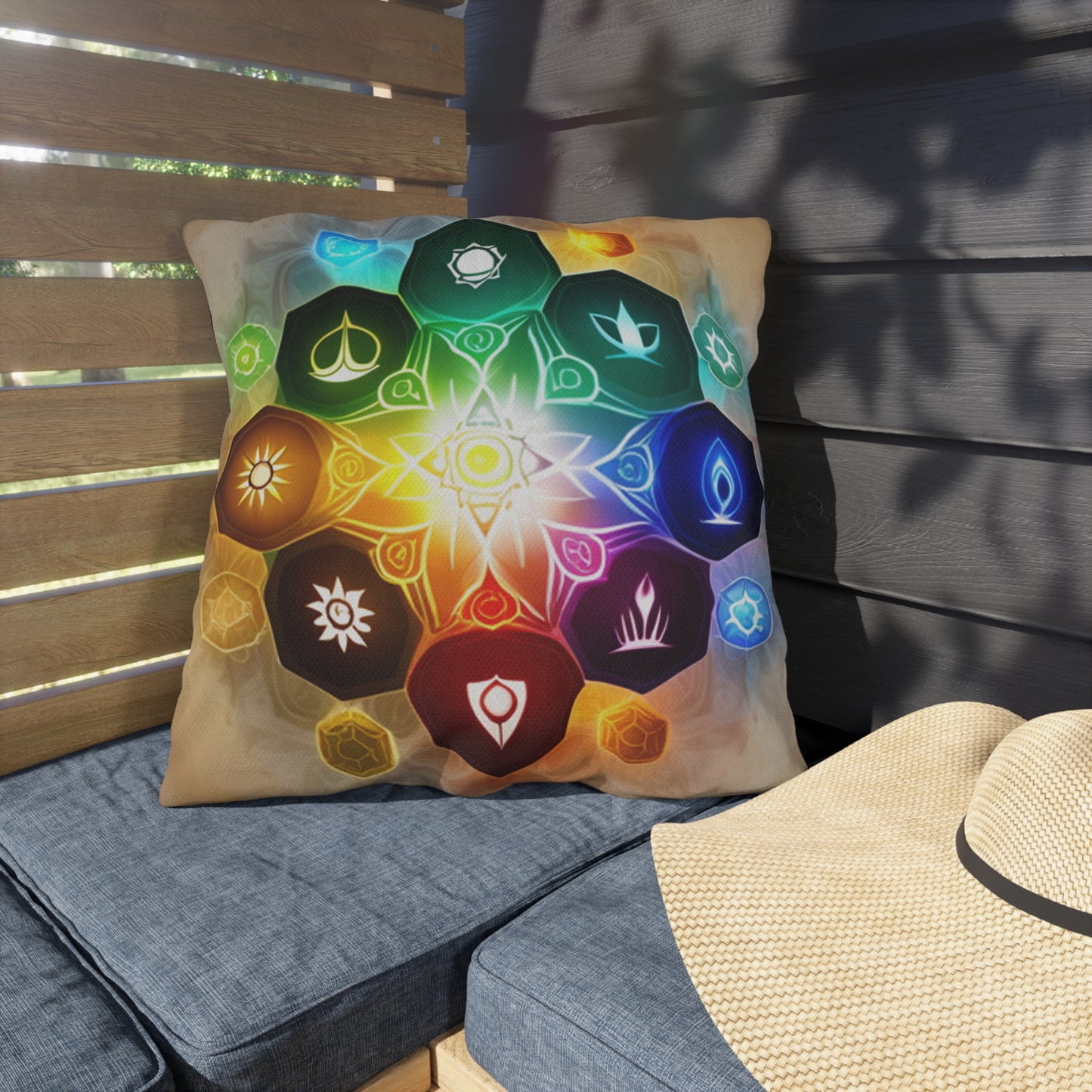 Chakra Outdoor Pillows