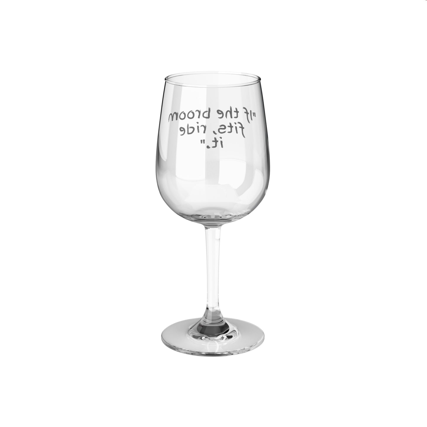 Broom Fits Wine Glass, 12oz