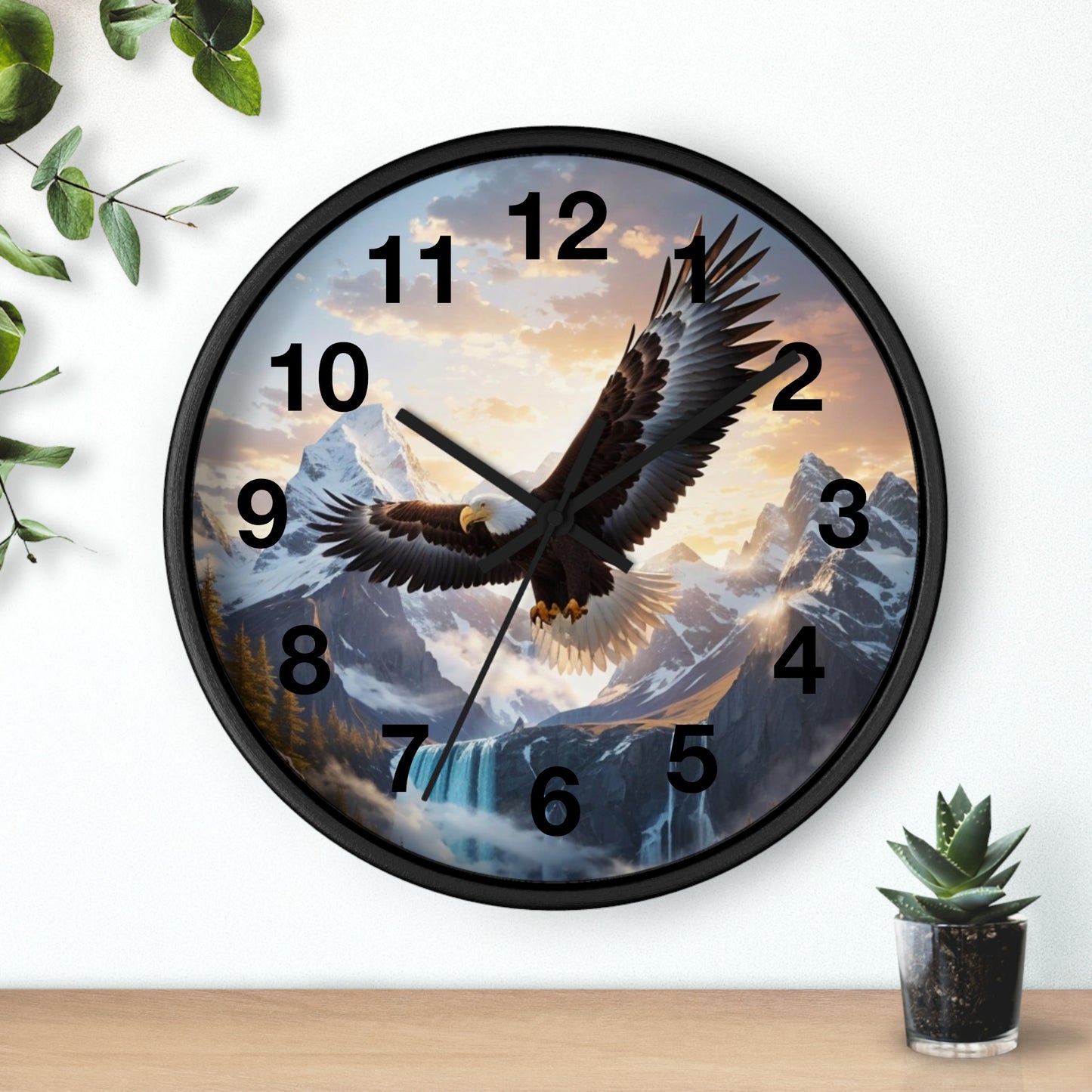 Bald Eagle Wall Clock