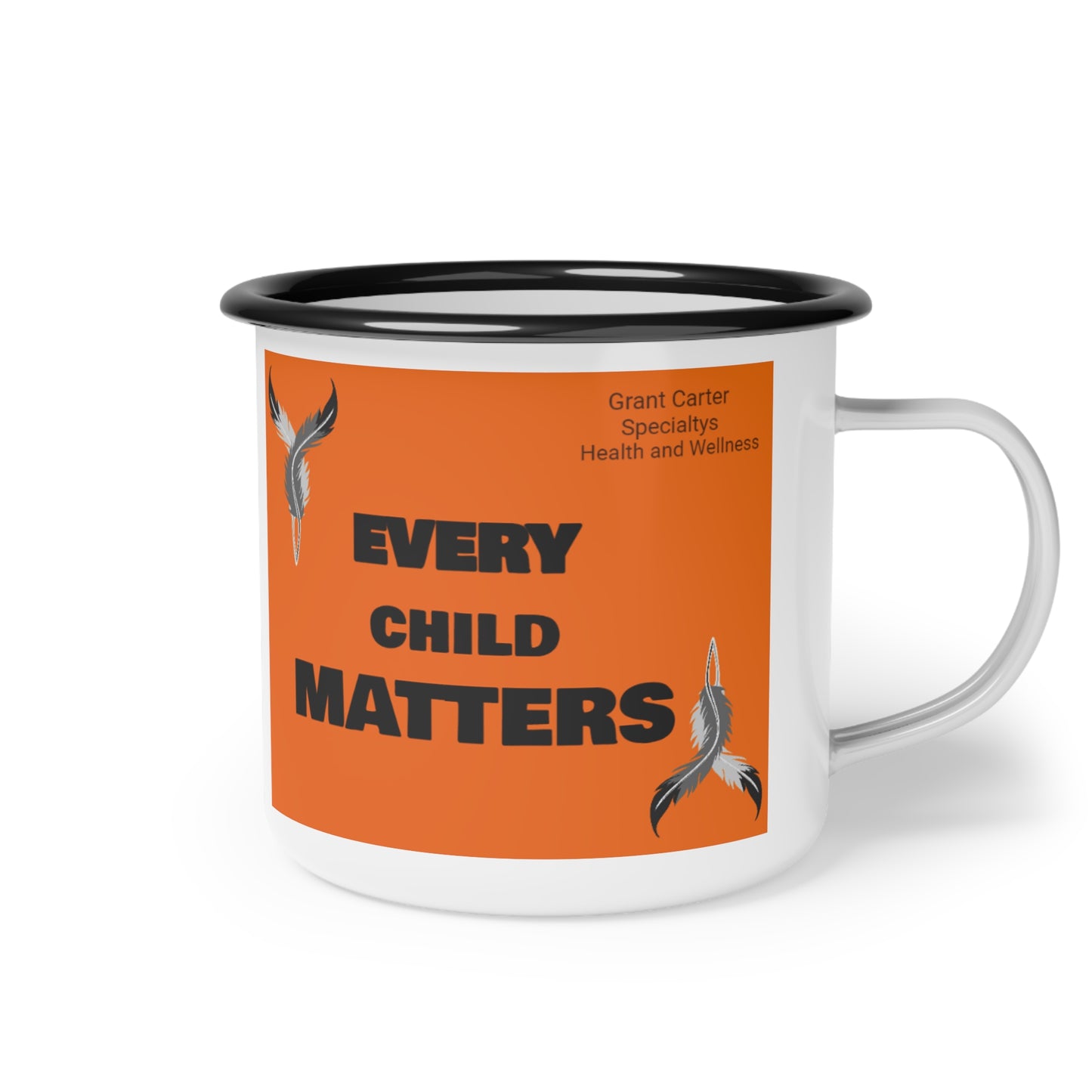 Every Child Matters Enamel Camp Cup