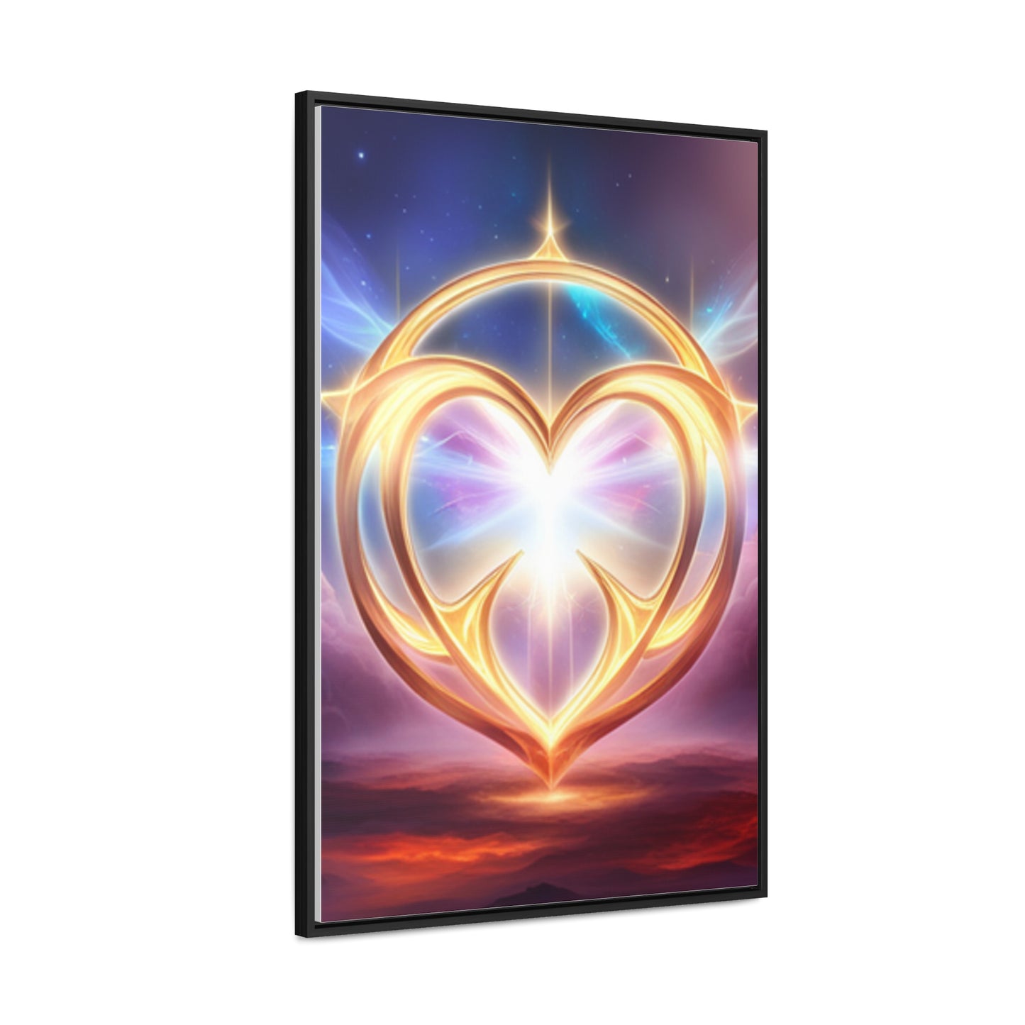 Ying Yang Gallery Canvas Wraps, Vertical Frame