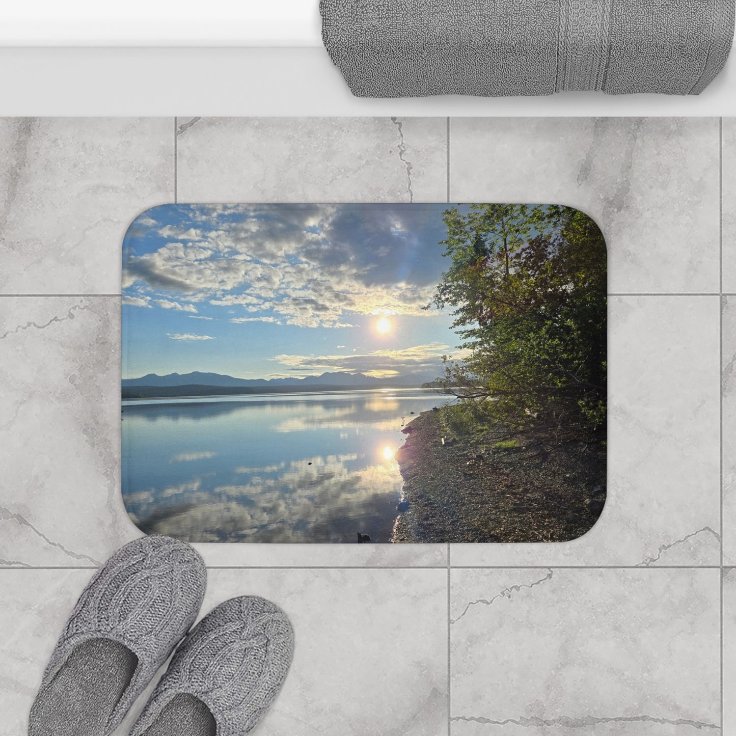 Takla Lake Bath Mat