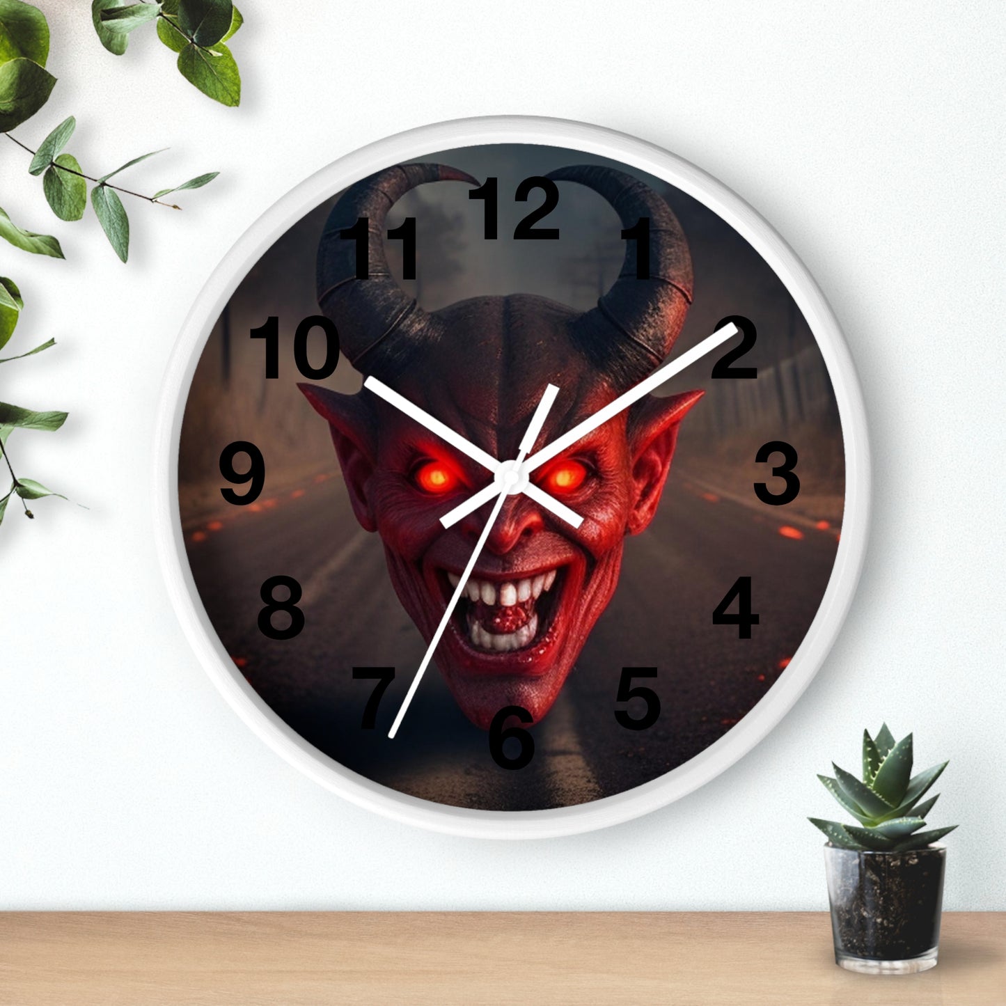 Halloween Wall Clock