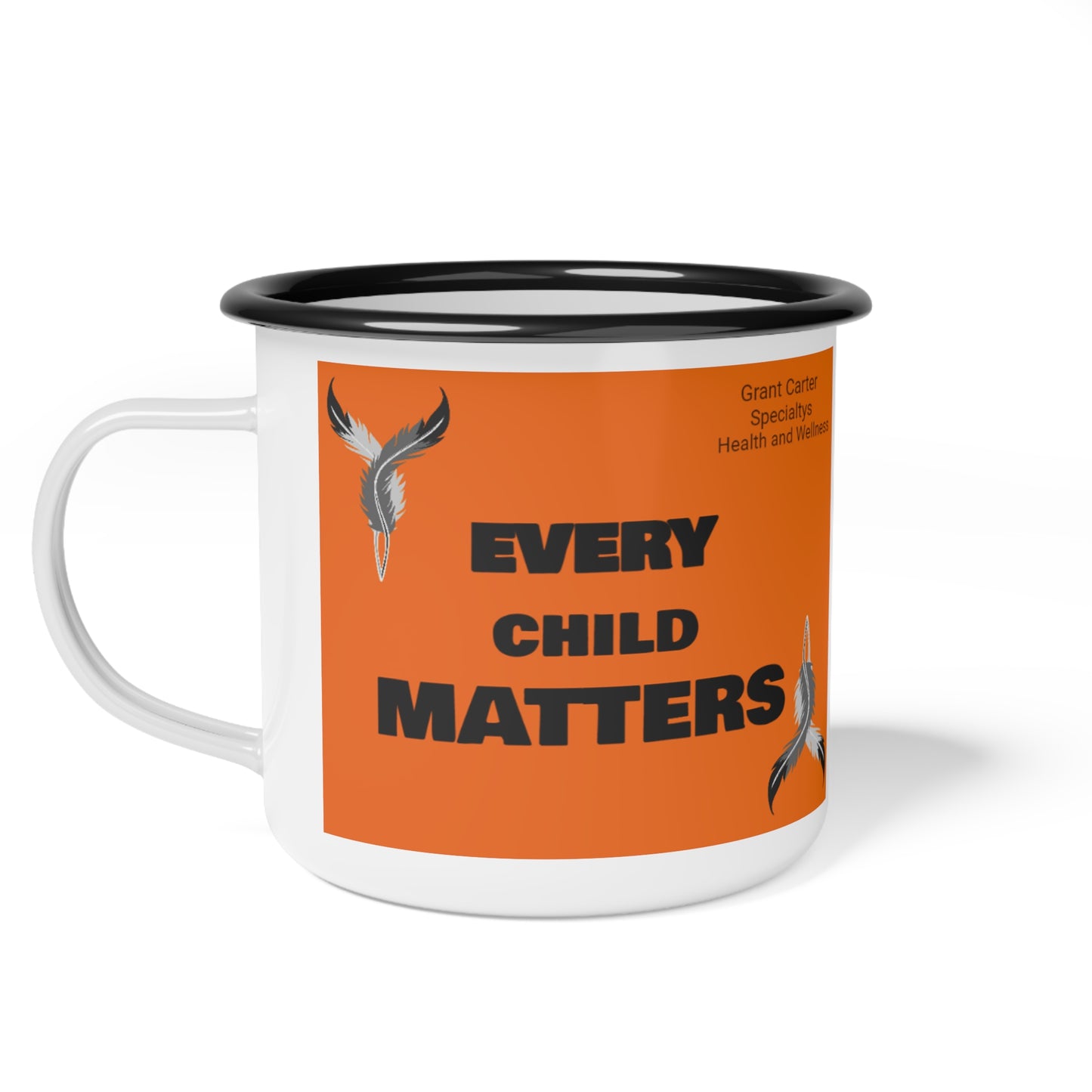 Every Child Matters Enamel Camp Cup