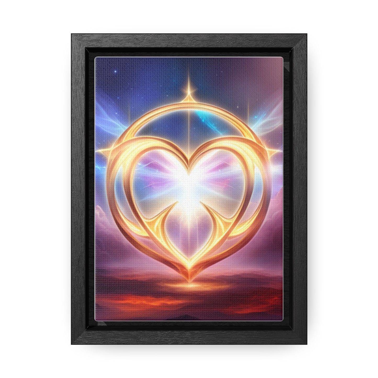 Ying Yang Gallery Canvas Wraps, Vertical Frame