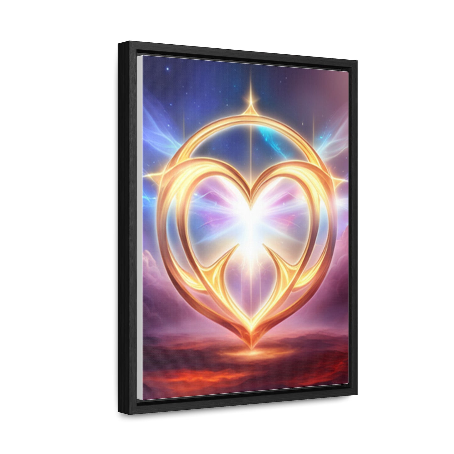 Ying Yang Gallery Canvas Wraps, Vertical Frame