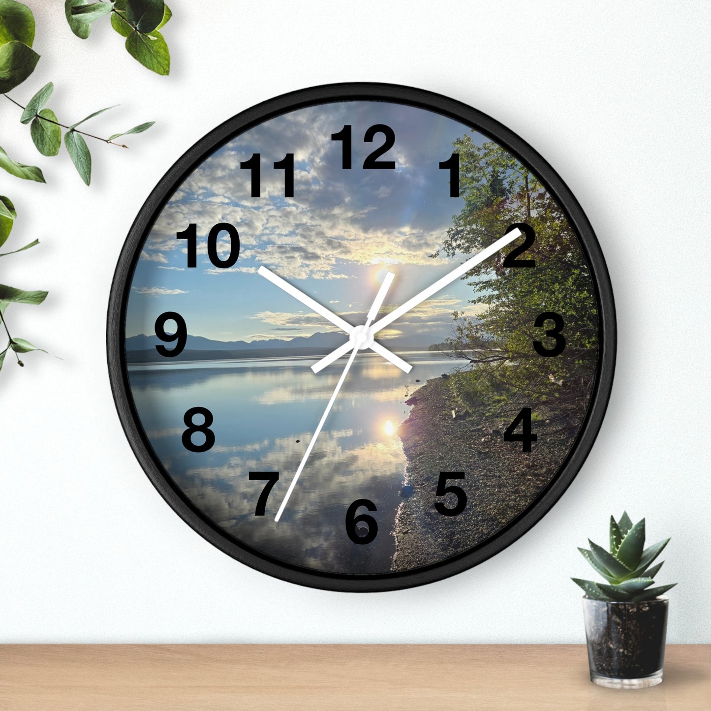 Takla Lake Wall Clock