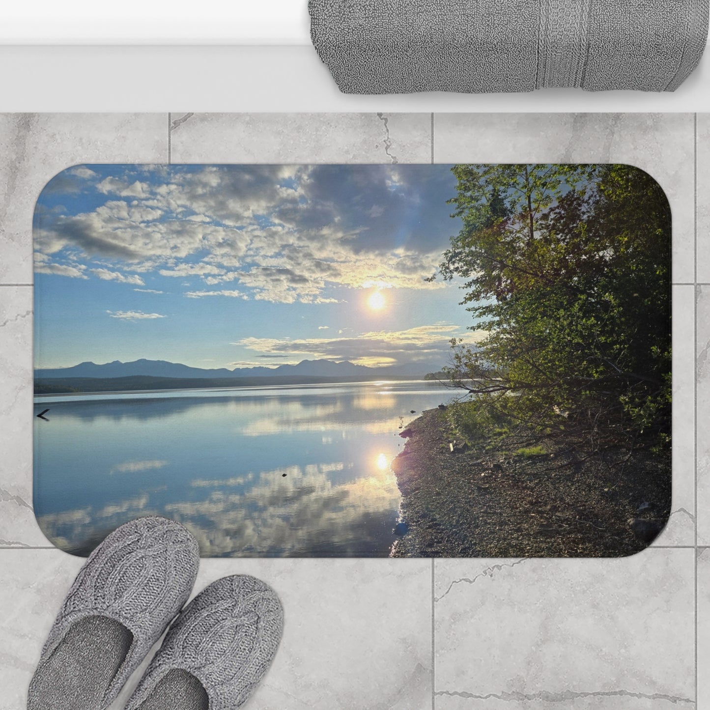 Takla Lake Bath Mat