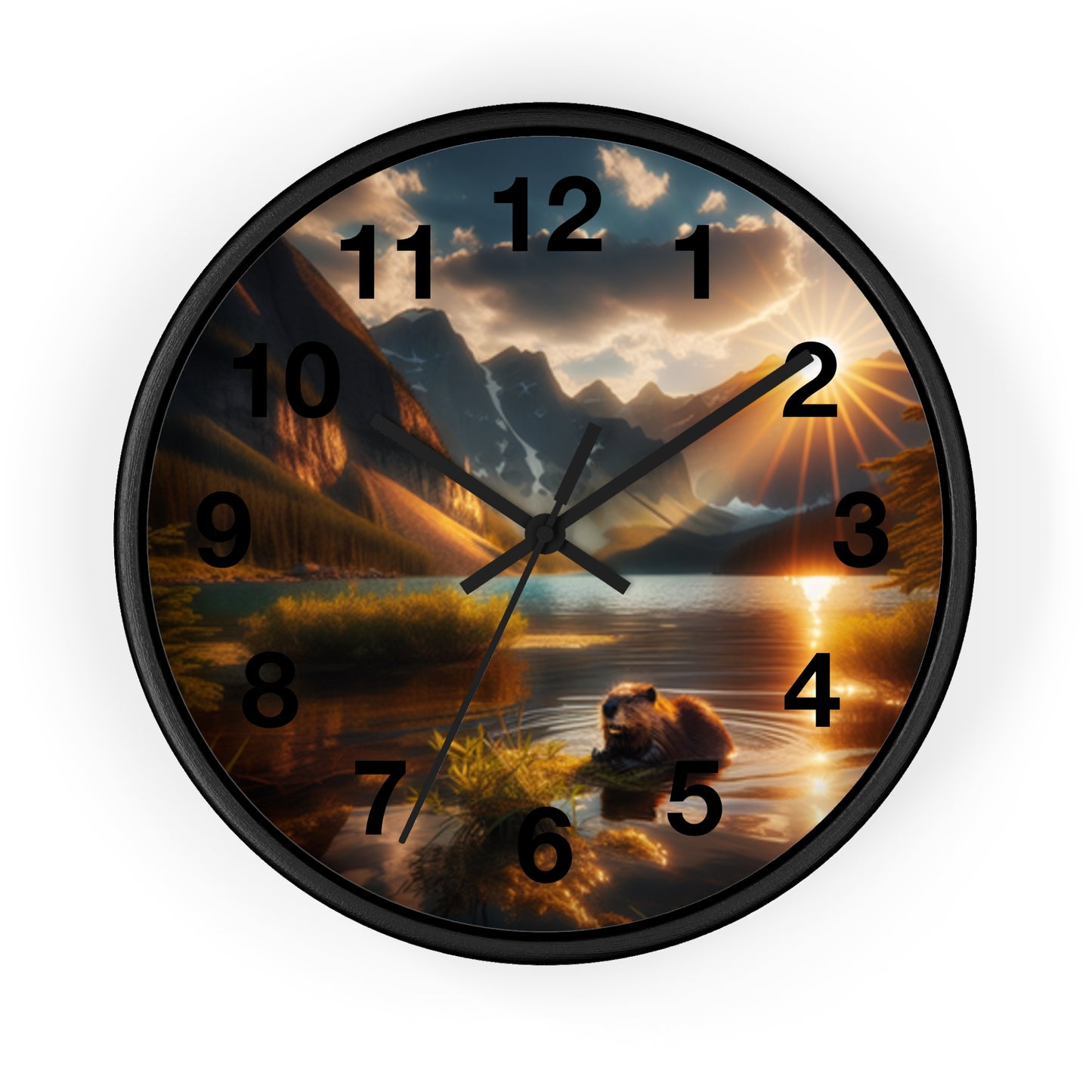 Beaver Wall Clock