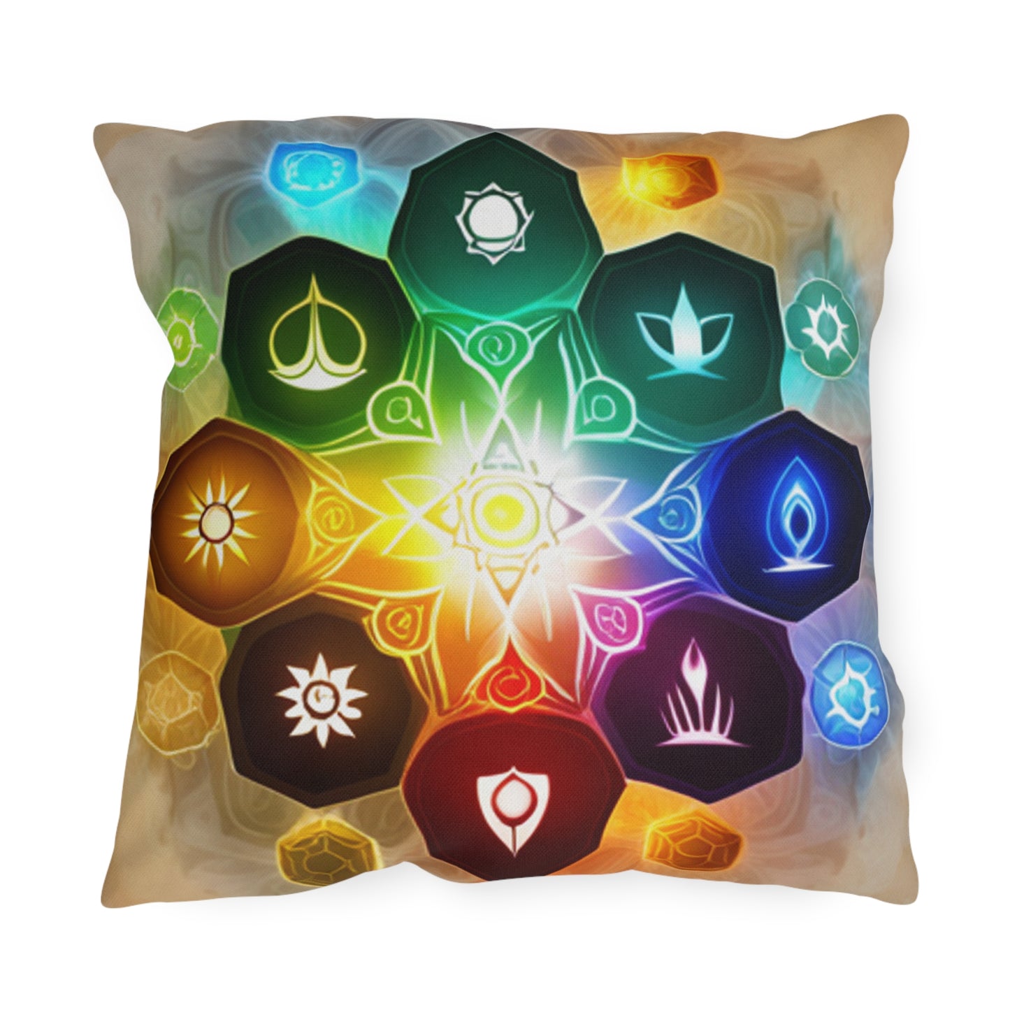 Chakra Outdoor Pillows