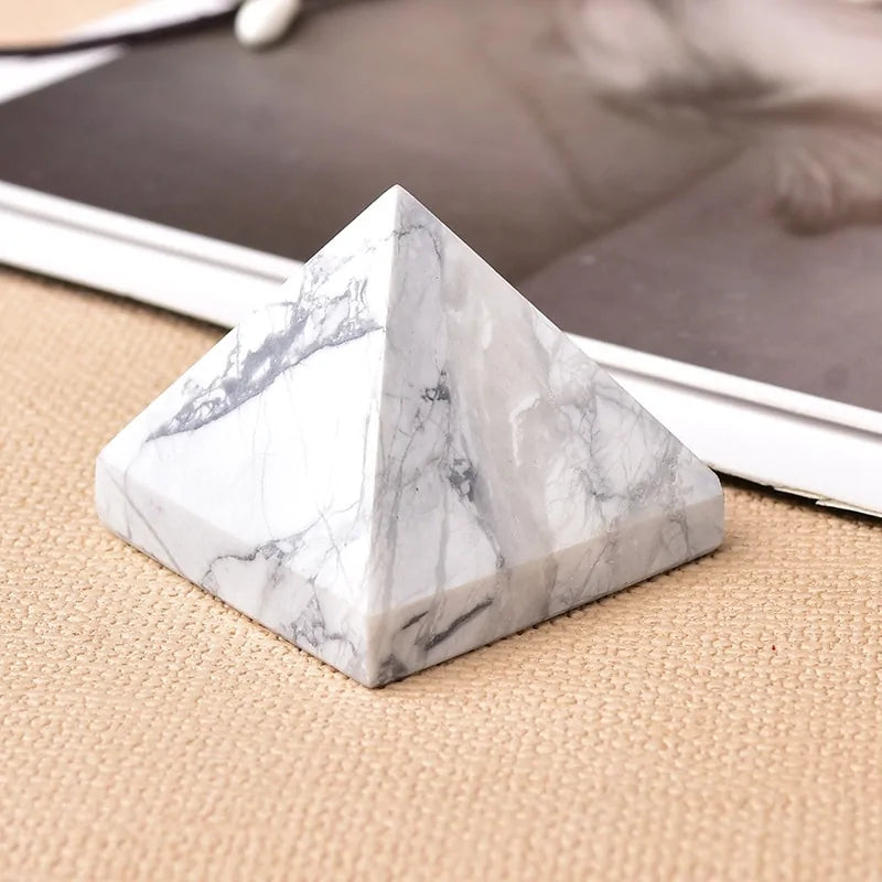 Natural Crystal Pyramid Healing Stone